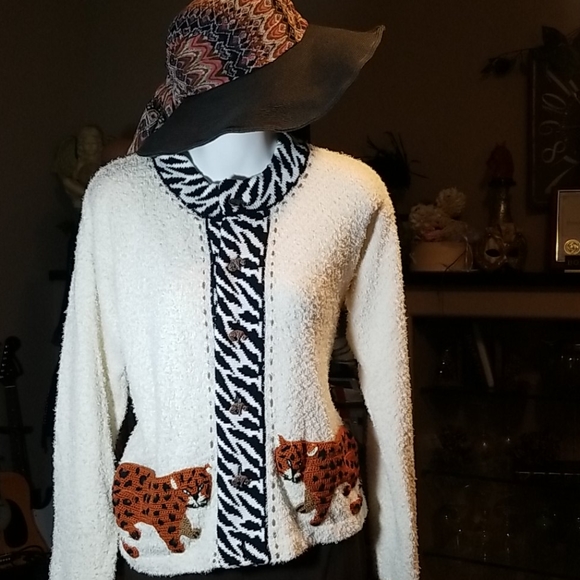 Vintage Berek2 hand loomed sweater - Picture 6 of 11